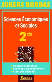 Sciences économiques et sociales, 2de (Jokers)