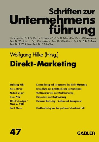Direkt-Marketing (Schriften zur Unternehmensführung)