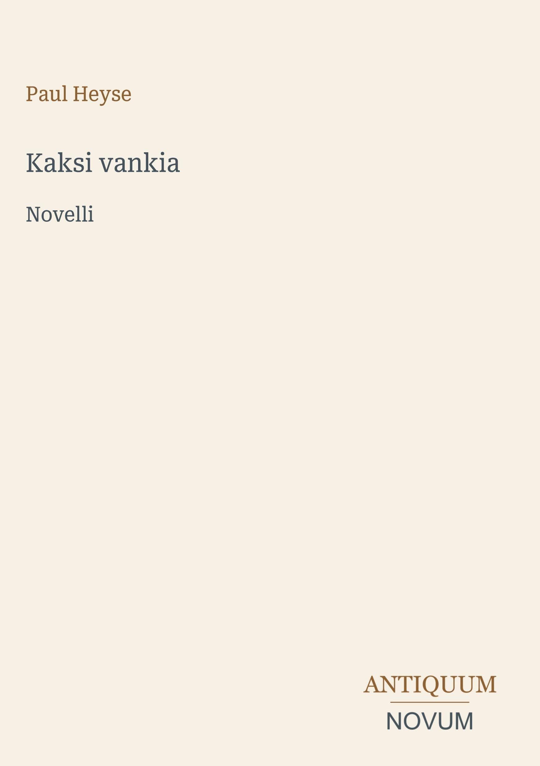 Kaksi vankia