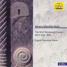 Das Wohltemperierte Klavier, Teil 1 von Bach:Well Tempered Clavier I, Koroliov, Evgeni  | CD | Zustand sehr gut