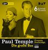 Paul Temple – Die große Box: Die Original-Radiofassungen mit René Deltgen, Annemarie Cordes u.v.a. (6 mp3-CDs)