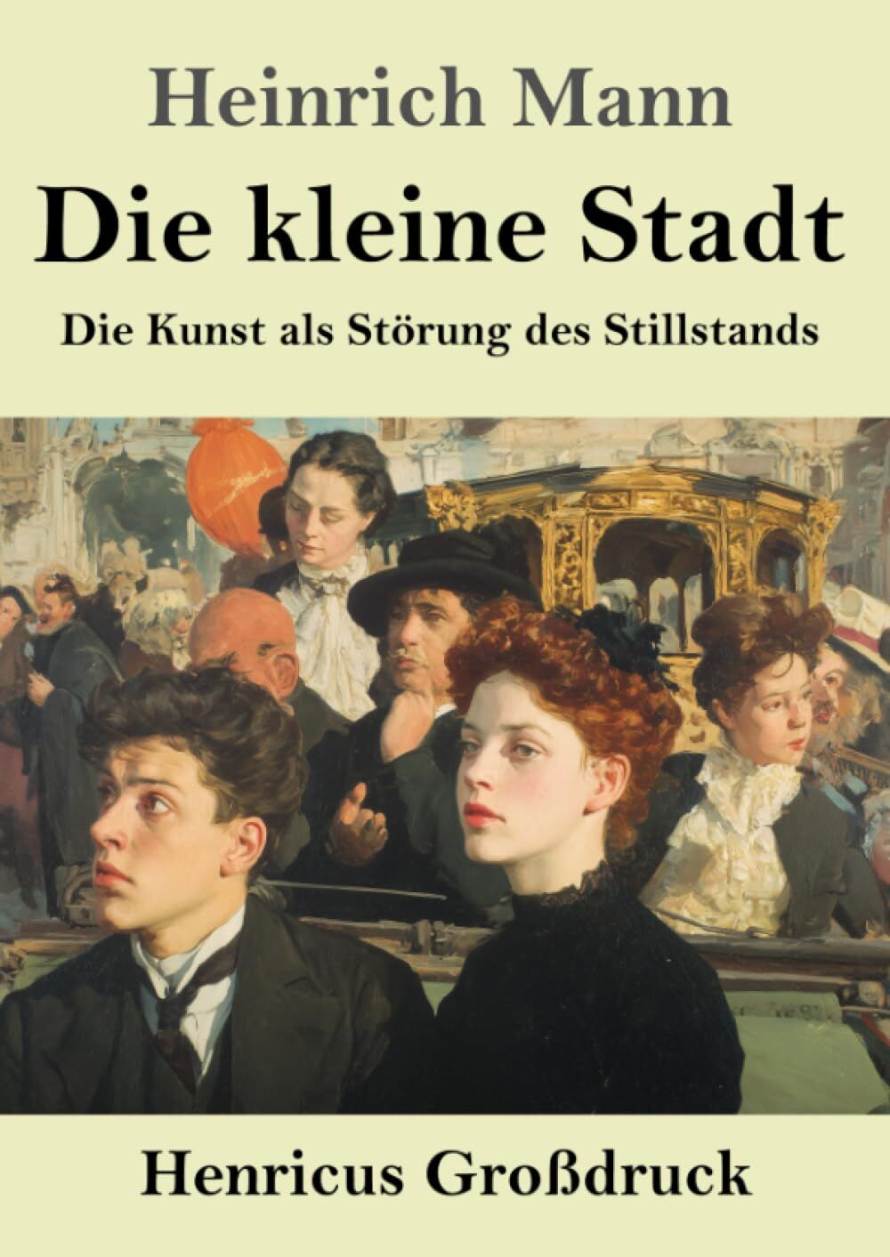 Die kleine Stadt (Großdruck)