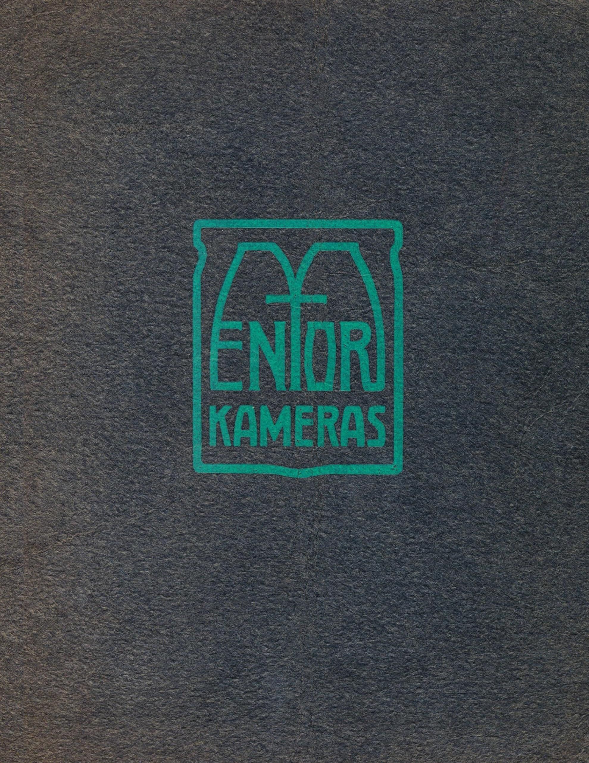 Reprint Herstellerkatalog Mentor Kameras (1912)
