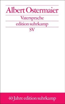 VATERSPRACHE (edition suhrkamp)