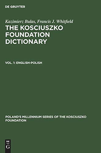English-Polish (Poland’s Millennium Series of the Kosciuszko Foundation, Band 1)
