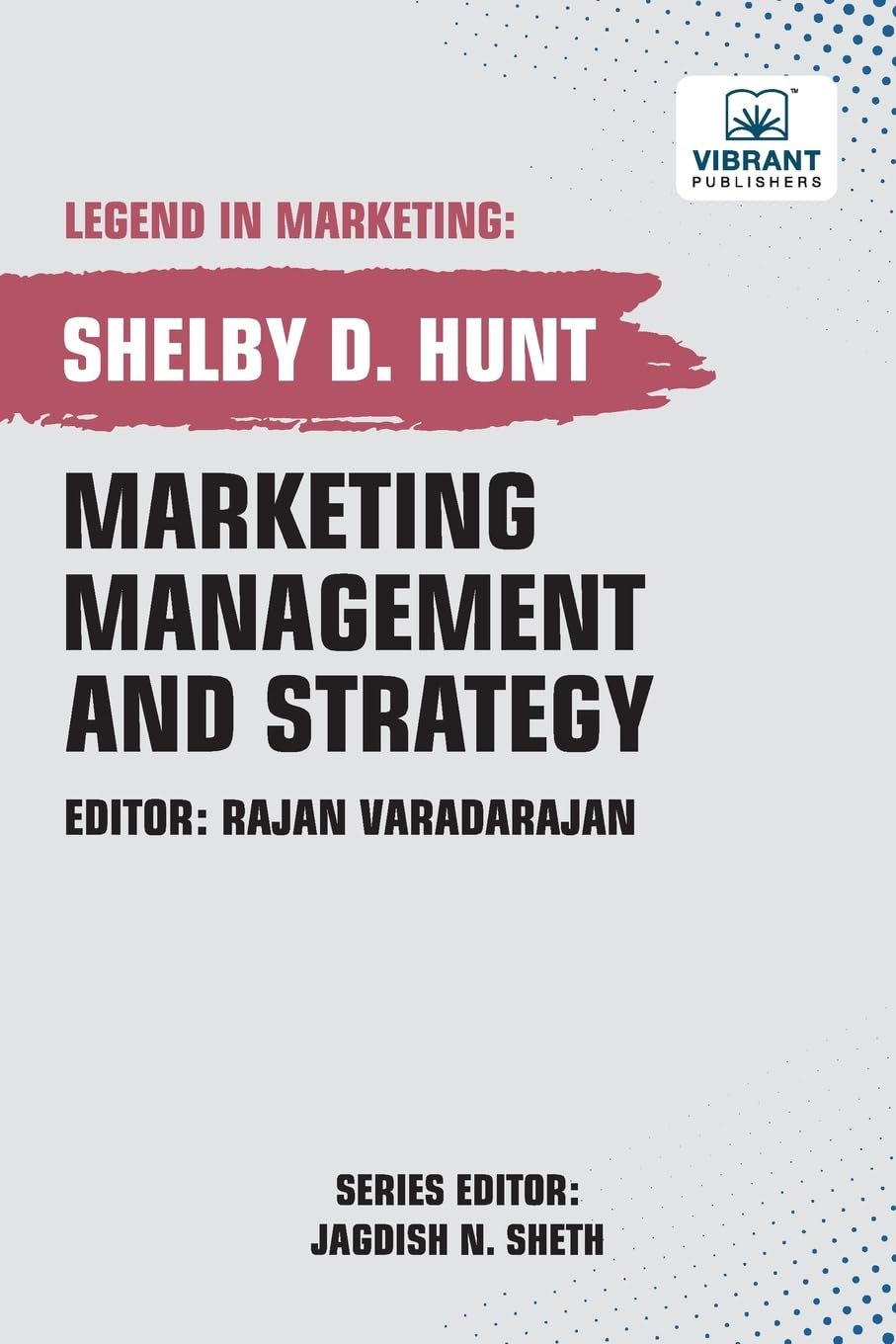 Marketing Management and Strategy (Legend in Marketing, Band 33)
