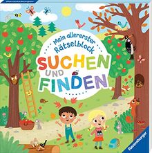 Ravensburger Mein allererster Rätselblock - Suchen und Finden - Rätselblock für Kinder ab 3 Jahren