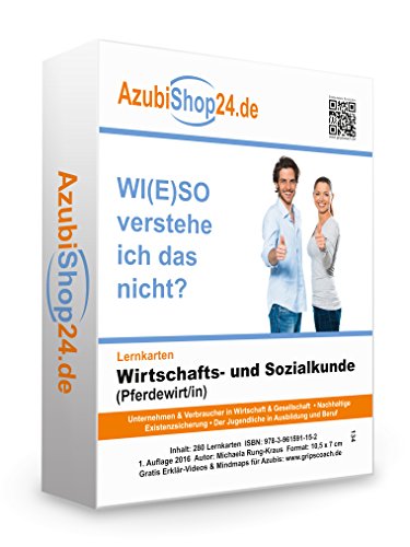 Lernkarten Wirtschafts- und Sozialkunde (Pferdewirt/-in): Erfolgreiche Prüfungsvorbereitung auf die Abschlussprüfung