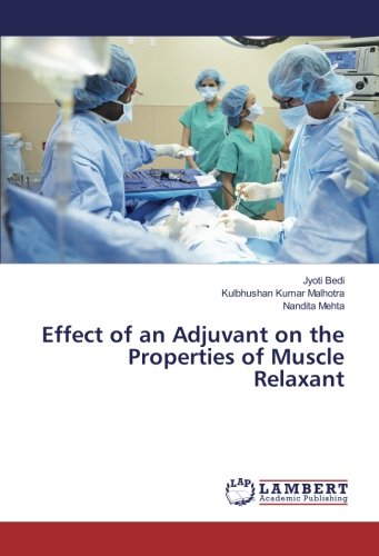 Effect of an Adjuvant on the Properties of Muscle Relaxant