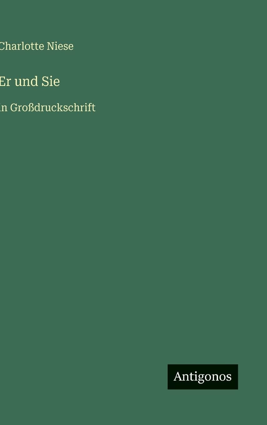 Er und Sie: in Großdruckschrift