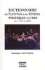 Dictionnaire des hommes et des femmes politiques de l'Ain de 1789 à 2003