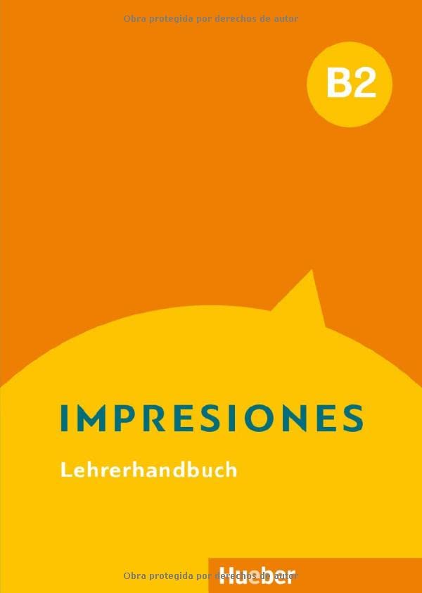 Olga Balboa Sánchez Impresiones B2, Lehrerhandbuch