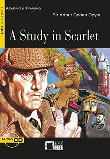 A Study in Scarlet: Englische Lektüre für das 5. und 6. Lernjahr. Buch + Audio-CD (Reading & training)