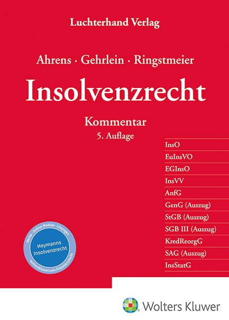 Insolvenzrecht: Kommentar