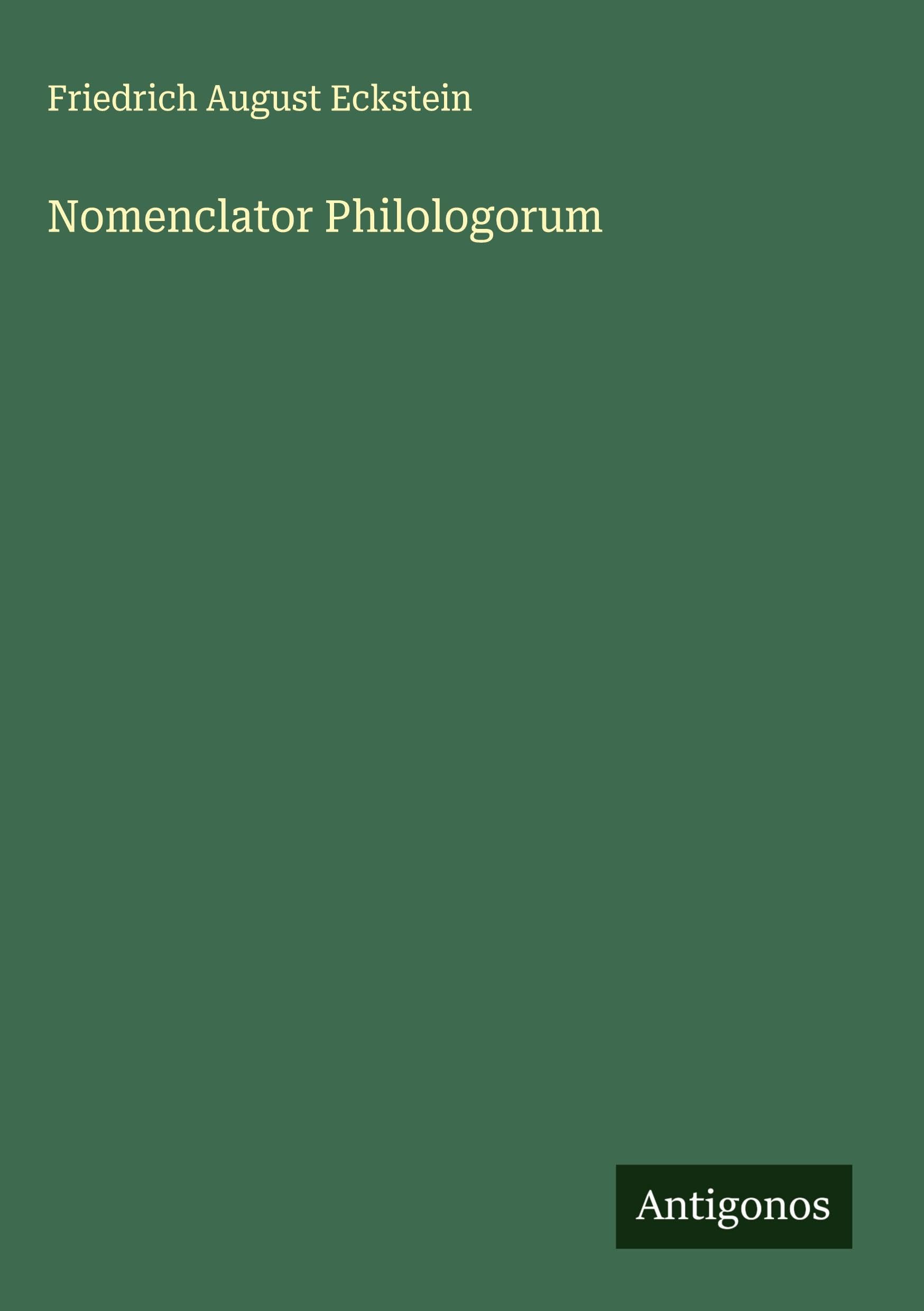 Nomenclator Philologorum
