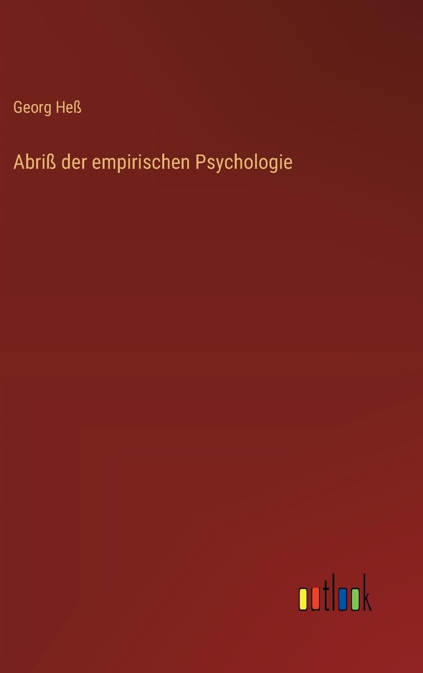 Abriß der empirischen Psychologie