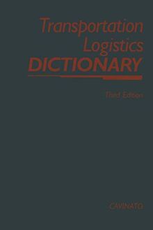Transportation-Logistics Dictionary (Transport Press Title)