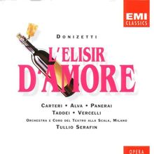 L'Elisir D'Amore (Gesamtaufnahme Mailand 1958) von Rosanna Carteri | CD | Zustand sehr gut