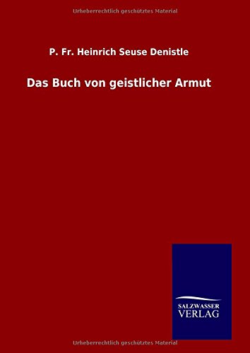 Das Buch von geistlicher Armut