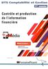 Contrôle et production de l'information financière BTS Comptabilité et Gestion BTS 1re année : Processus 2