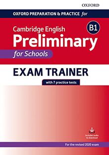 Oxford Preparation Pre-Intermediate for Schools (B1). Workbook without Key: Preparing students for the Cambridge English B1 Preliminary for Schools exam (English First For School)