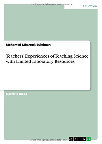 Teachers' Experiences of Teaching Science with Limited Laboratory Resources