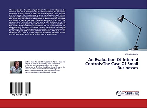 An Evaluation Of Internal Controls:The Case Of Small Businesses