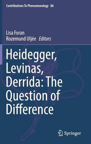 Heidegger, Levinas, Derrida: The Question of Difference (Contributions To Phenomenology)
