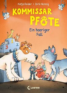 Kommissar Pfote (Band 4) - Ein haariger Fall: Begleite Kommissar Pfote bei seinem nächsten Fall - Lustiger Kinderkrimi zum Vorlesen und ersten Selberlesen ab 6 Jahren