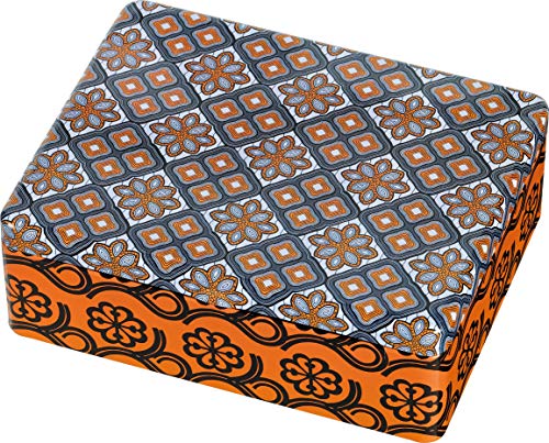 WAX Teebox - Motiv Kristallornament: mit 6 Fächern
