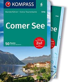 KOMPASS Wanderführer Comer See, 50 Touren: mit Extra-Tourenkarte, GPX-Daten zum Download