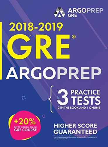 GRE by ArgoPrep: GRE Prep 2018 + 14 Days Online Comprehensive Prep Included + Videos + Practice Tests | GRE Book 2018-2019 | GRE Prep by ArgoPrep