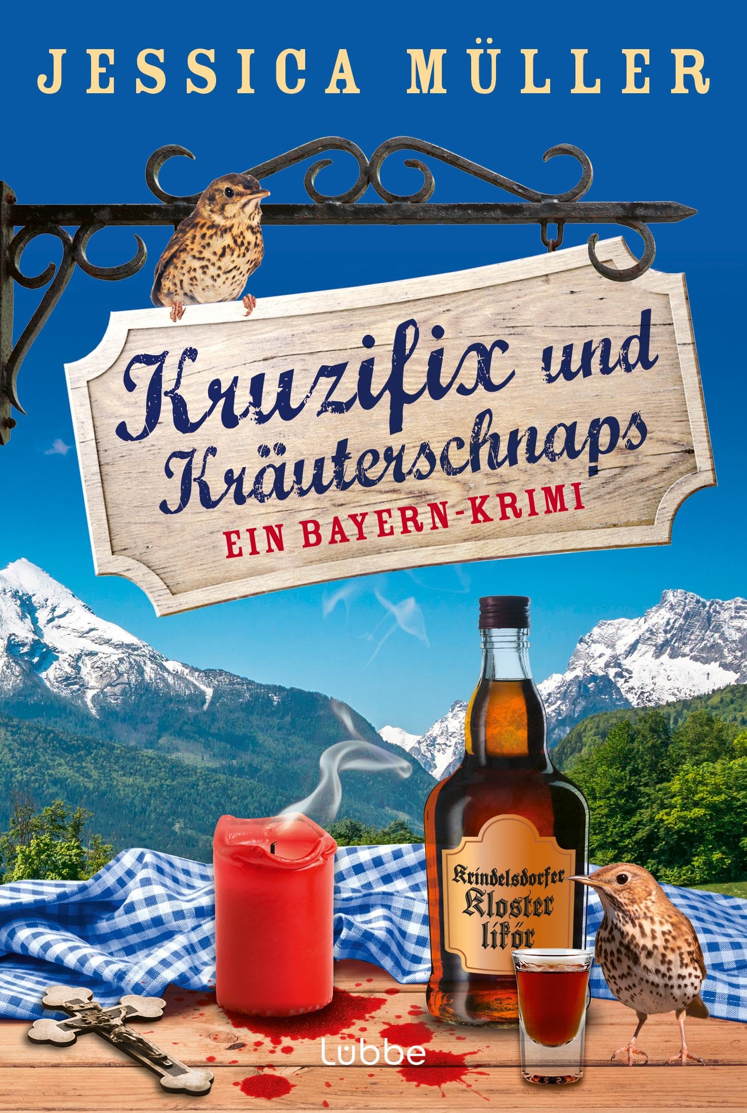 Kruzifix und Kräuterschnaps: Ein bayerischer Regionalkrimi voller Humor und Spannung (Hauptkommissar Hirschberg, Band 8)