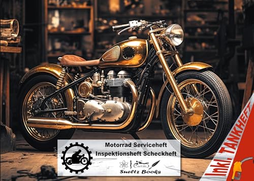 Motorrad Serviceheft Inspektionsheft Scheckheft inkl. Tankheft: ... auch für Motorroller