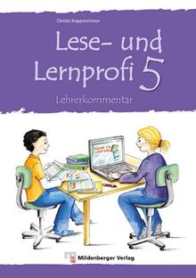 Lese- und Lernprofi 5: Lehrerkommentar mit Lösungen