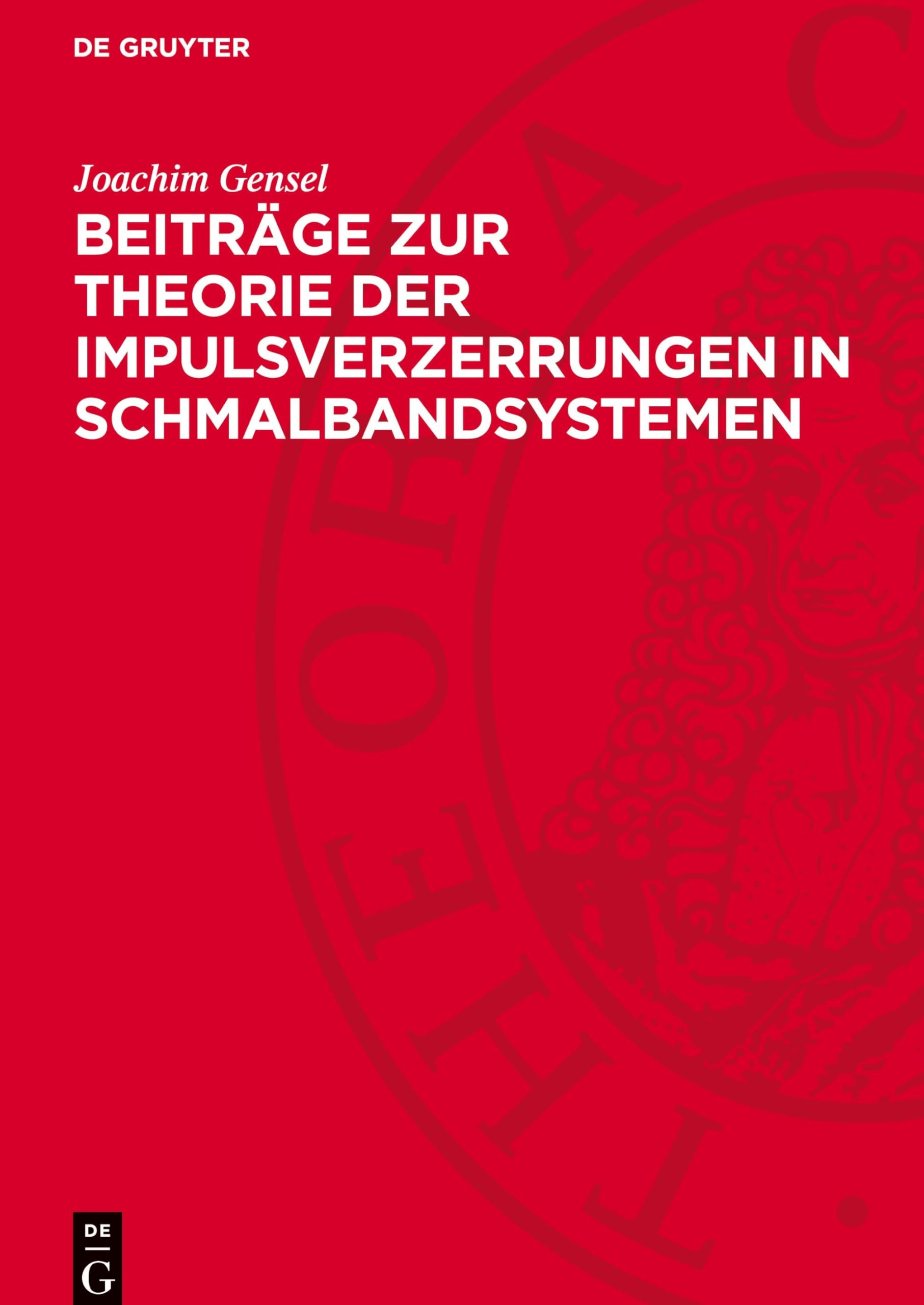 Beiträge zur Theorie der Impulsverzerrungen in Schmalbandsystemen