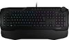 Roccat Horde AIMO Membranical RGB Gaming Tastatur (AIMO LED Beleuchtung, Präzisions-Tastenlayout, Quick-fire Makro-Tasten, konfigurierbares Tuning-Rad, USB) schwarz