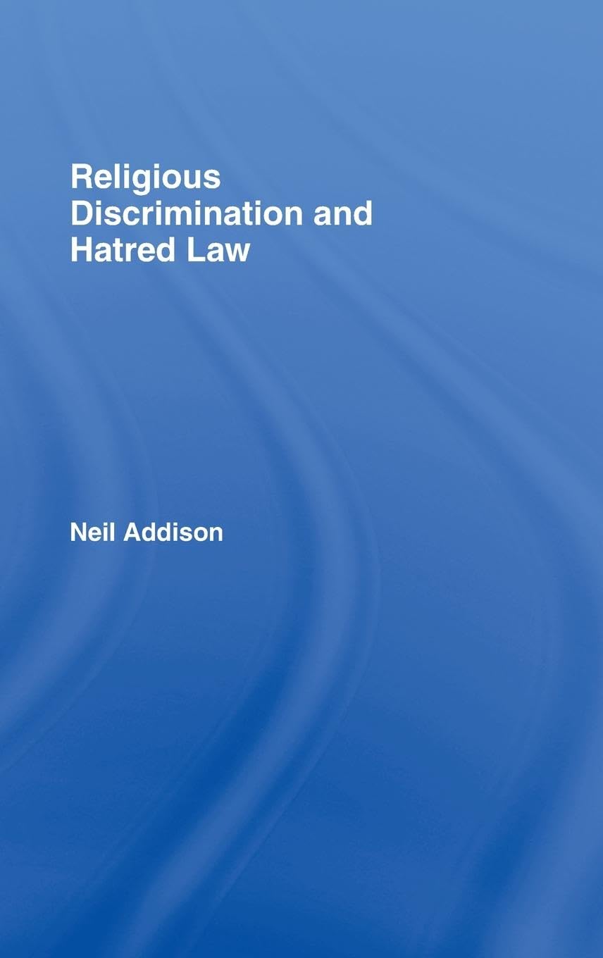 Religious Discrimination and Hatred Law