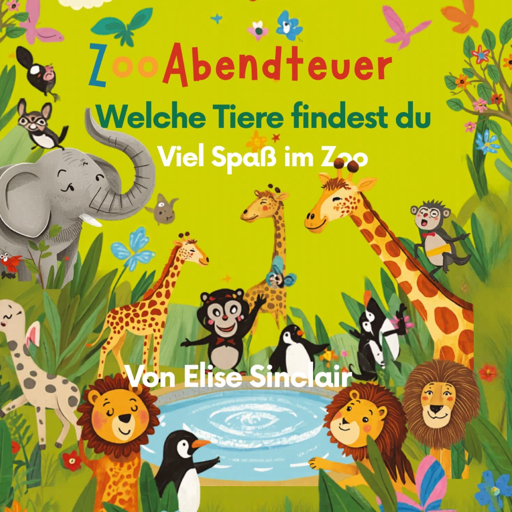 Das Große Wimmelbuch Zoo Erlebnisse viel Spaß beim Entdecken der Tierwelt und Zooinhalte