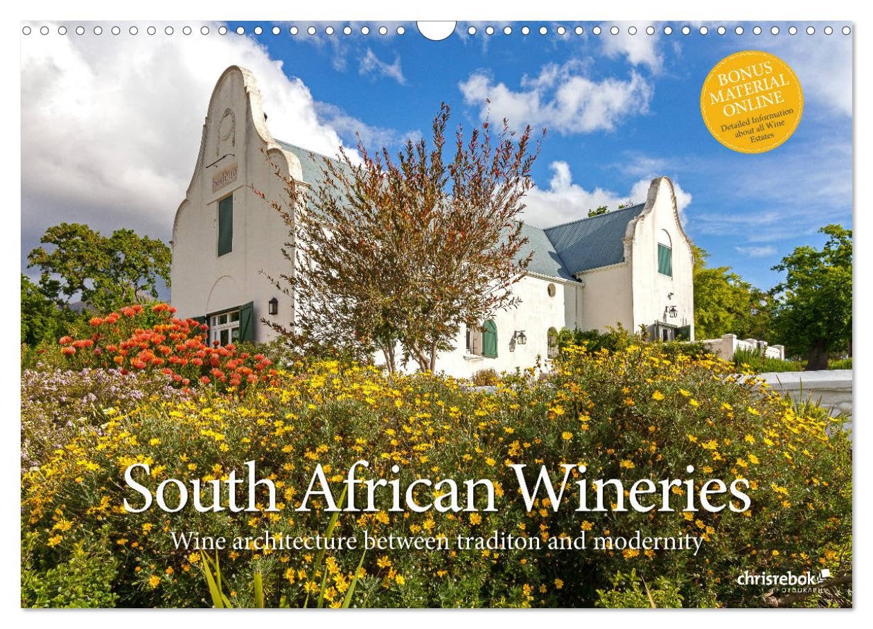 South African Wineries, wine architecture between tradition and modernity (Wall Calendar 2026 DIN A3 landscape), CALVENDO 12 Month Wall Calendar: Winelands Highlights of the Western Cape