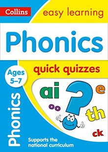 Phonics Quick Quizzes Ages 5-7 (Collins Easy Learning Ks1)