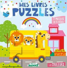 Les couleurs : mes livres puzzles