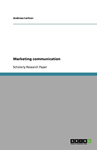 Marketing communication