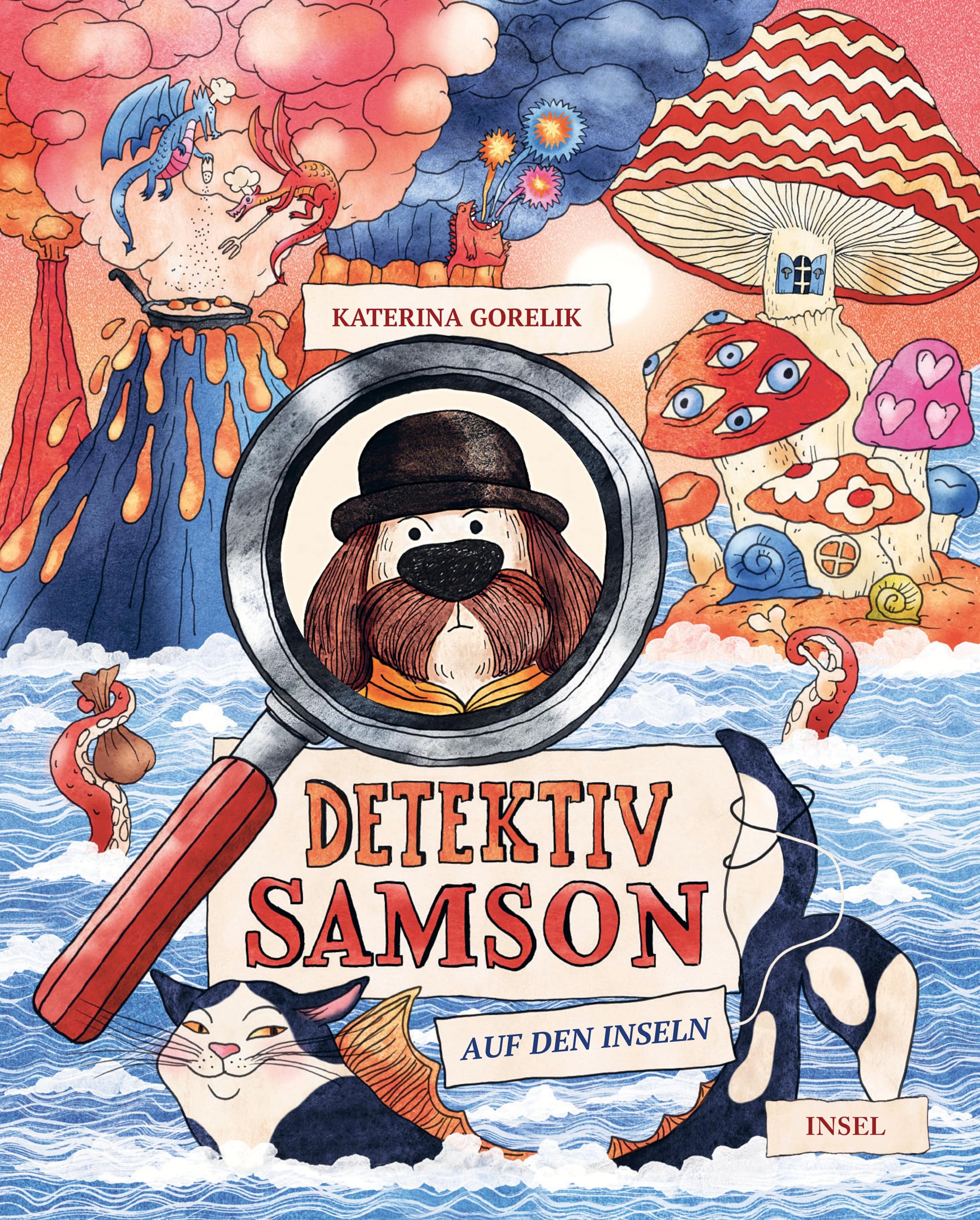 Detektiv Samson 2 – Auf den Inseln: Ein Wimmelbuch zum Miträtseln für Kinder ab 4 Jahre (Der Hundedetektiv ermittelt)