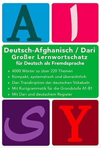 Noor Nazrabi - GEBRAUCHT Großer Lernwortschatz Deutsch - Afghanisch   Dari für Deutsch als Fremdsprache Für Asylbewerber und Flüchtlinge aus Afghanistan - Preis vom 02102023 050404 h