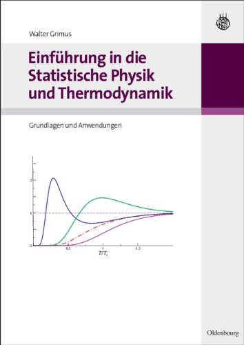 Walter Grimus Einführung In Die Statistische Physik Und Thermodynamik, Grundlagen Und Anwendungen