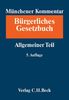 Münchener Kommentar zum Bürgerlichen Gesetzbuch. - [Neubearb.].Bd. 1., Allgemeiner Teil