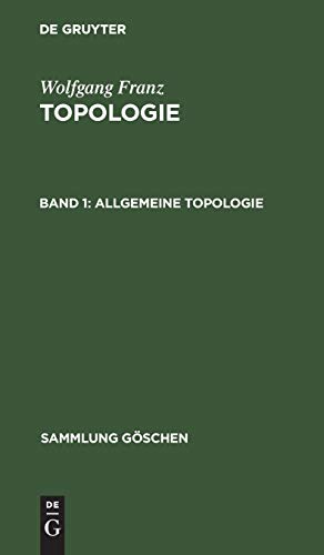 Allgemeine Topologie (Sammlung Göschen, 1181)