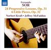 F. Sor: 24 Progressive Lessons Op. 31 & 6 Little Pieces Op. 32