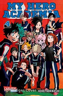 My Hero Academia 4: Die erste Auflage immer mit Glow-in-the-Dark-Effekt auf dem Cover! Yeah!